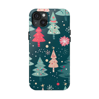 Whimsical Christmas Trees - iPhone Series Case