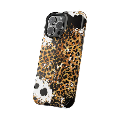 Bold Leopard Ink Splash - MagSafe iPhone Series Case