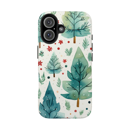 Watercolor Winter Forest - iPhone Series Case