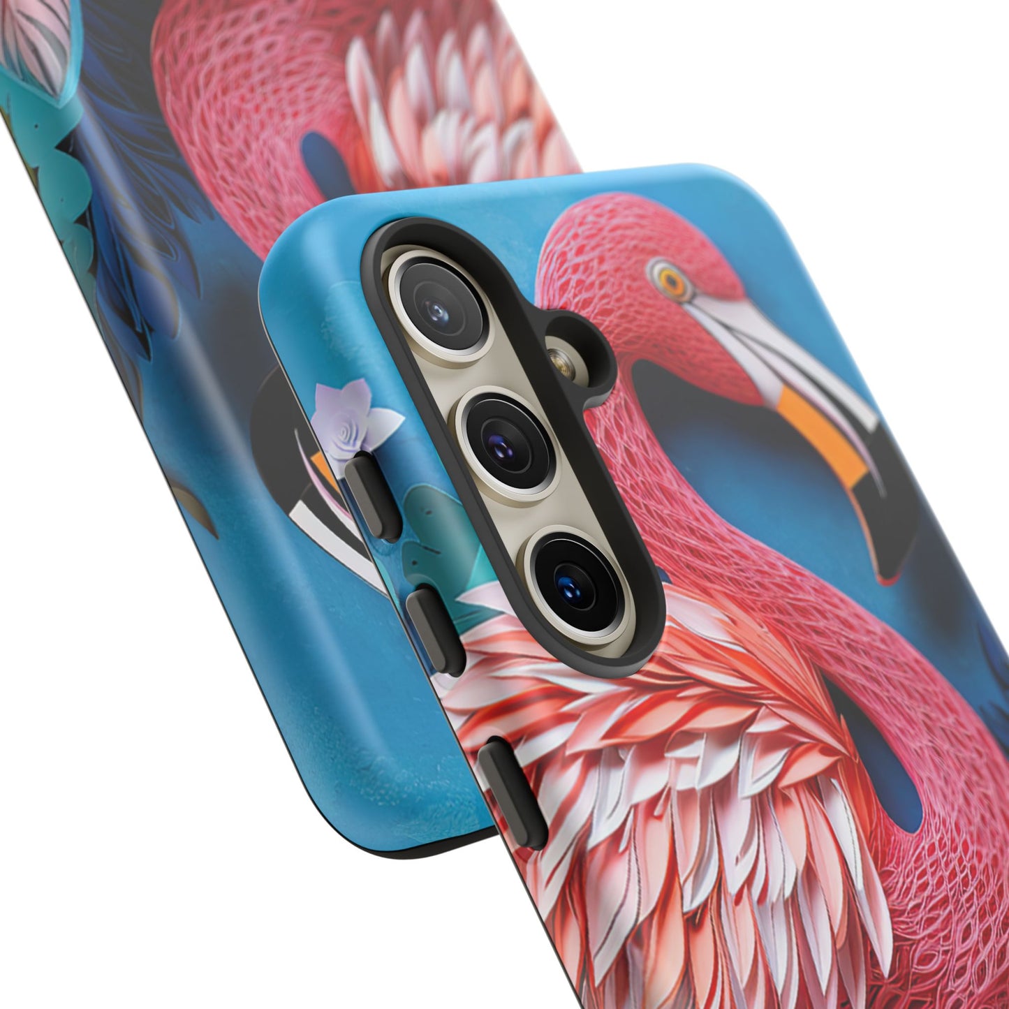 Flamingo Dreams – Bold Tropical Samsung Case