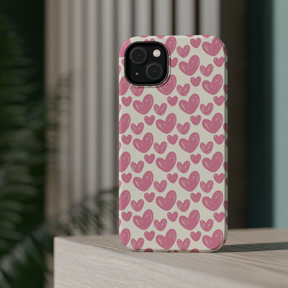 Heartfelt Pattern MagSafe iPhone Case