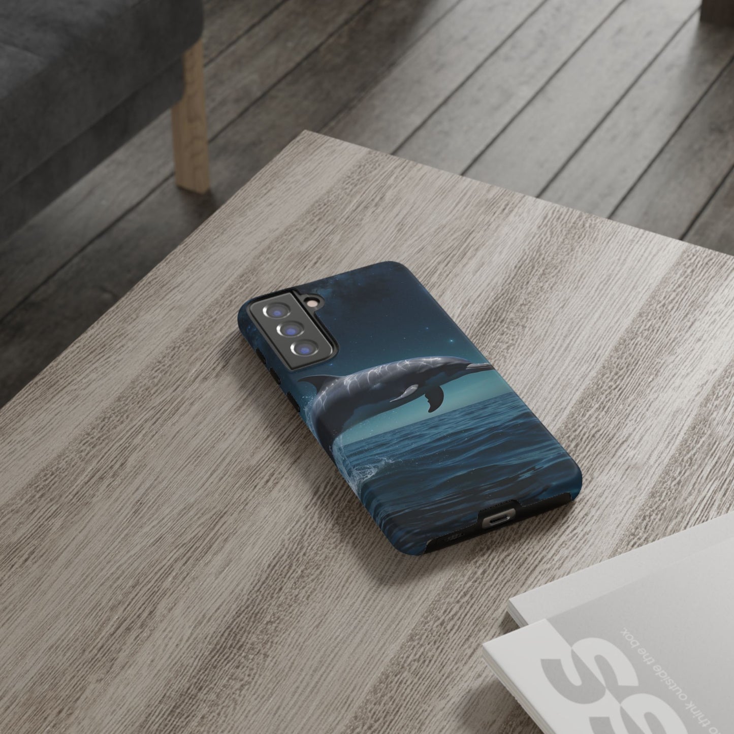 Midnight Ocean Dolphin - Samsung Galaxy Case