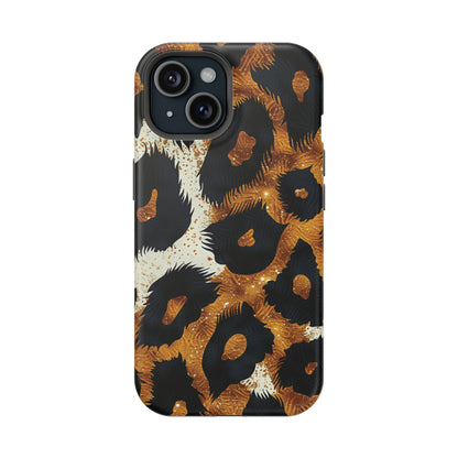 Safari Noir Gold Leopard iPhone Case