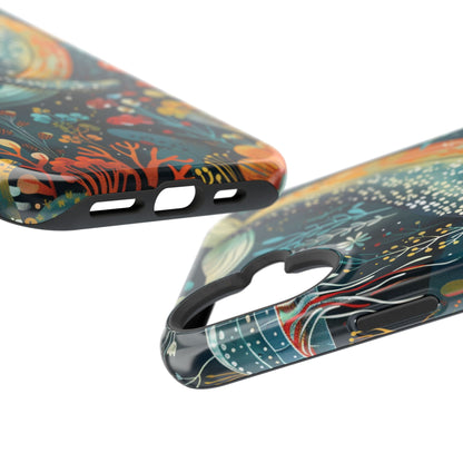 Oceanic Elegance Whale iPhone Case