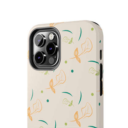 Soft Pastel Abstract Floral Tough iPhone Case – Playful Minimalist Design with Dual-Layer ProtectionPastel Abstract Floral Tough iPhone Case – Playful Minimalist Design with Dual-Layer Protection