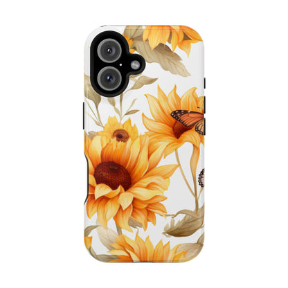 Sunflower & Monarch Garden - MagSafe iPhone Series Case