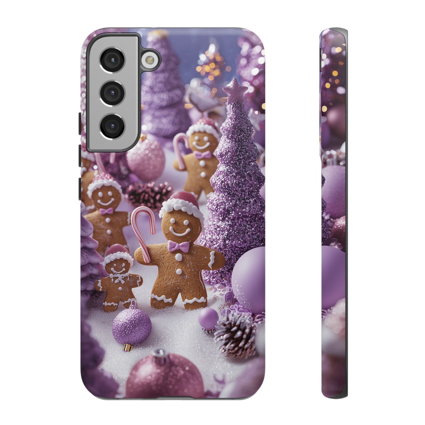 Pink Frosted Gingerbread Forest - Samsung Galaxy Series Case