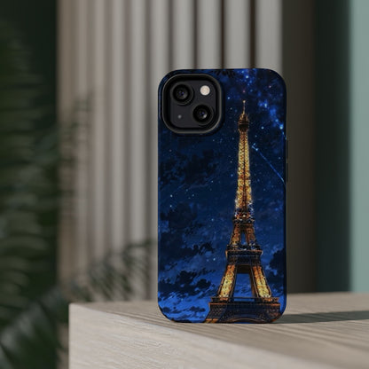 MagSafe Case - Eiffel Tower Under Starlit Sky Design