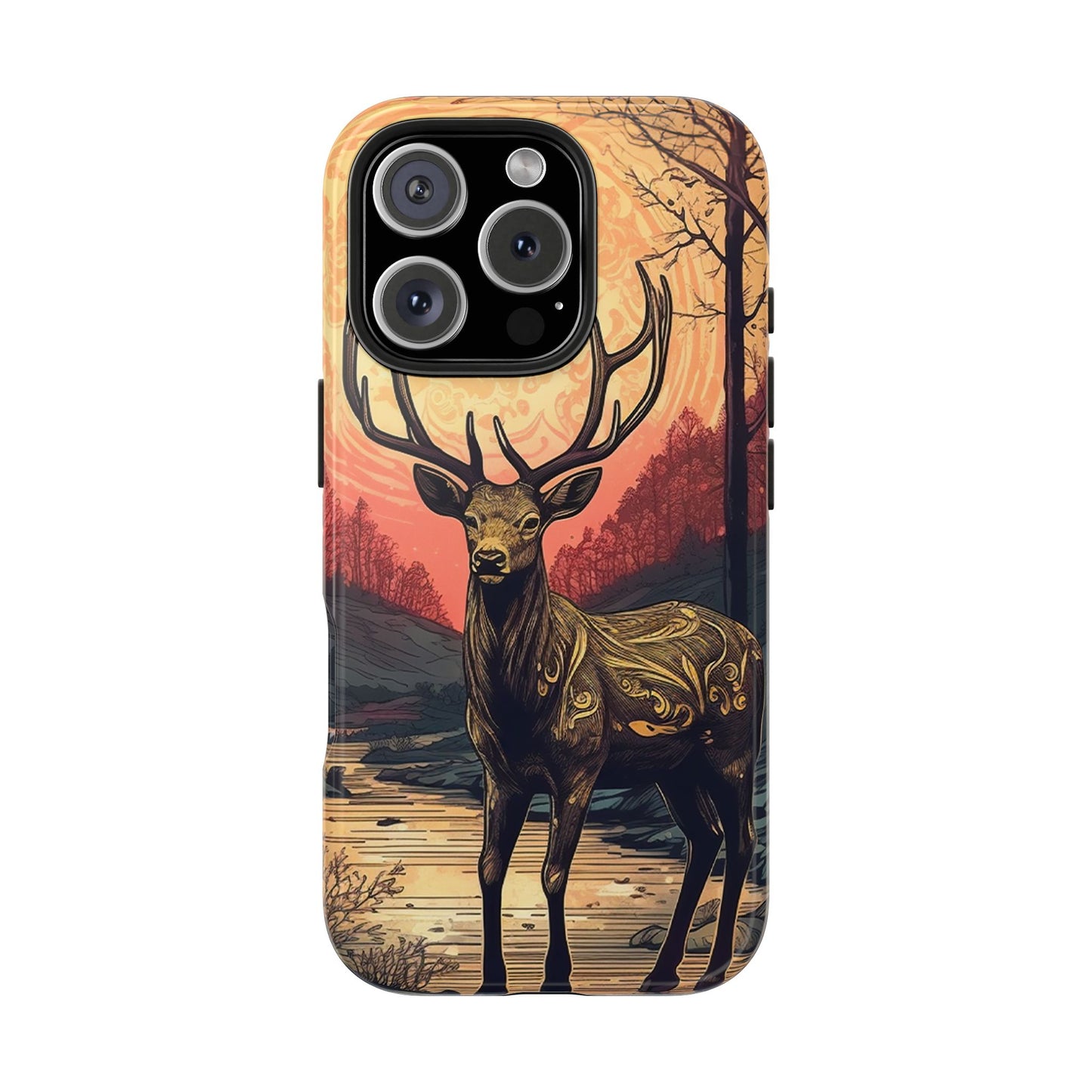 Celestial Stag – iPhone Case