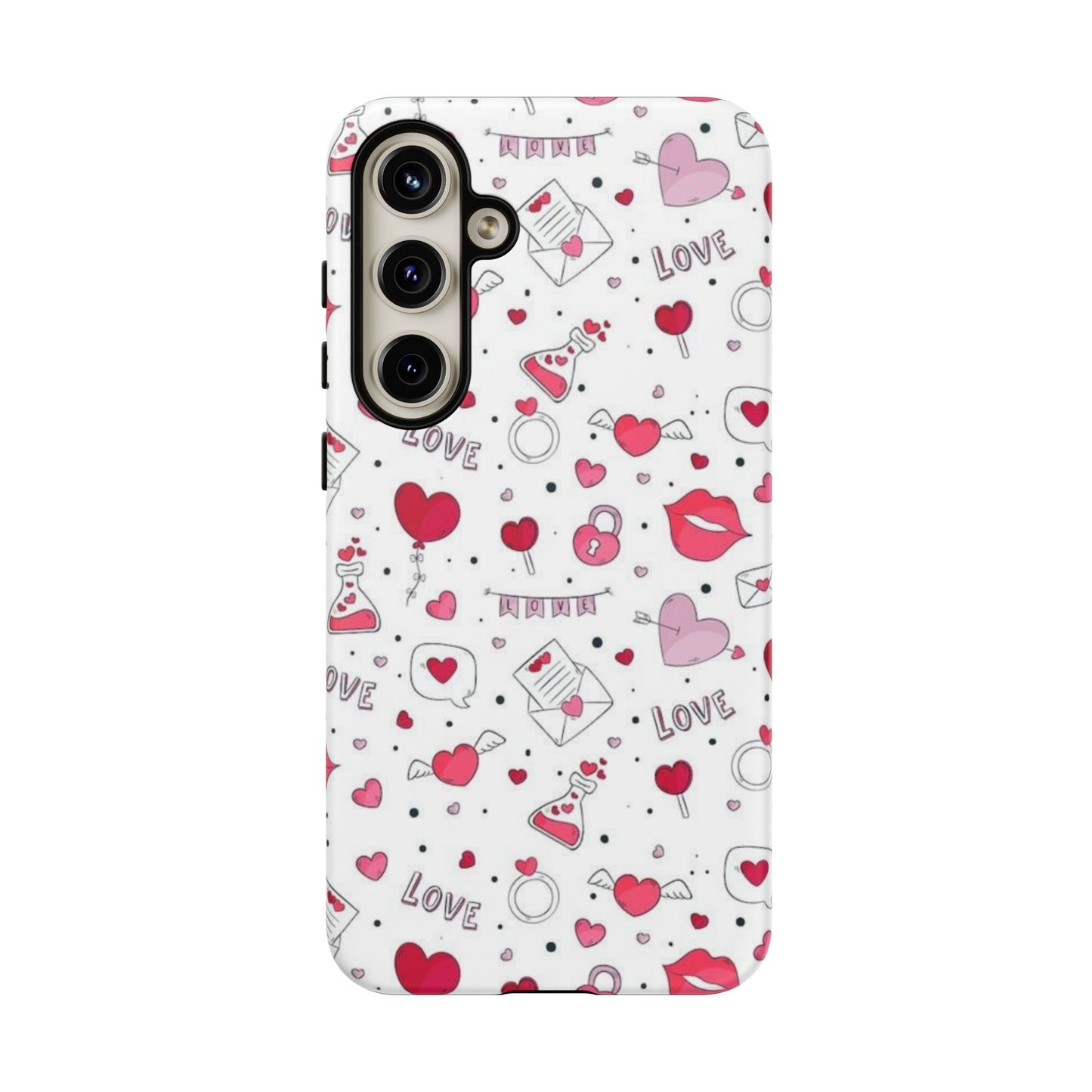 Samsung Galaxy Case: Romantic Love-Inspired Icons Case