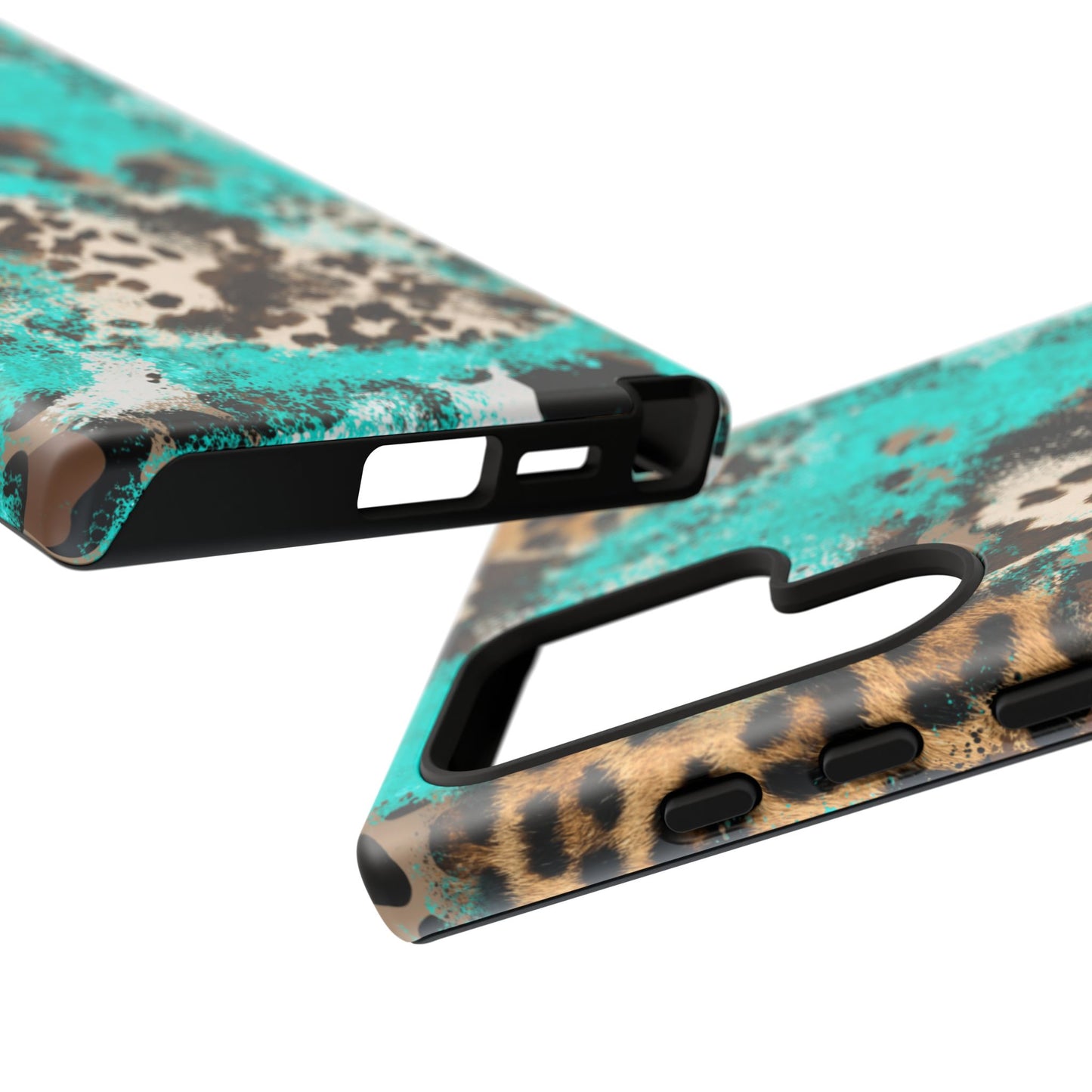 Aqua Splash Leopard - Samsung Galaxy Series Case