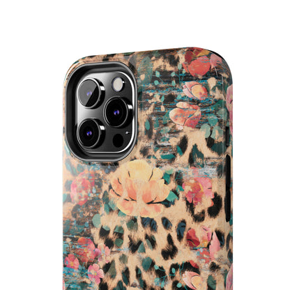 Rustic Floral Leopard - iPhone Series Case