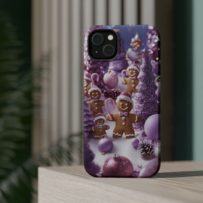 Pink Frosted Gingerbread Forest - MagSafe iPhone Series Case