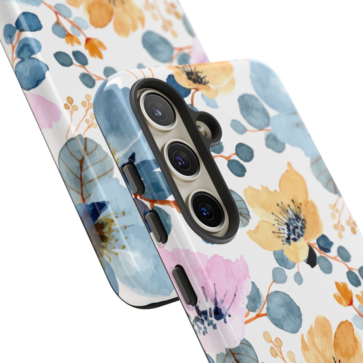 Spring Radiance – Samsung Galaxy Case with Bold Watercolor Florals