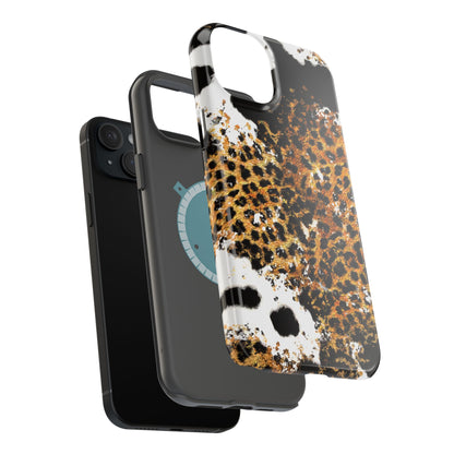 Bold Leopard Ink Splash - MagSafe iPhone Series Case