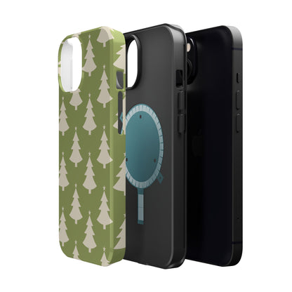 Minimalist Christmas Trees - MagSafe iPhone Series Case