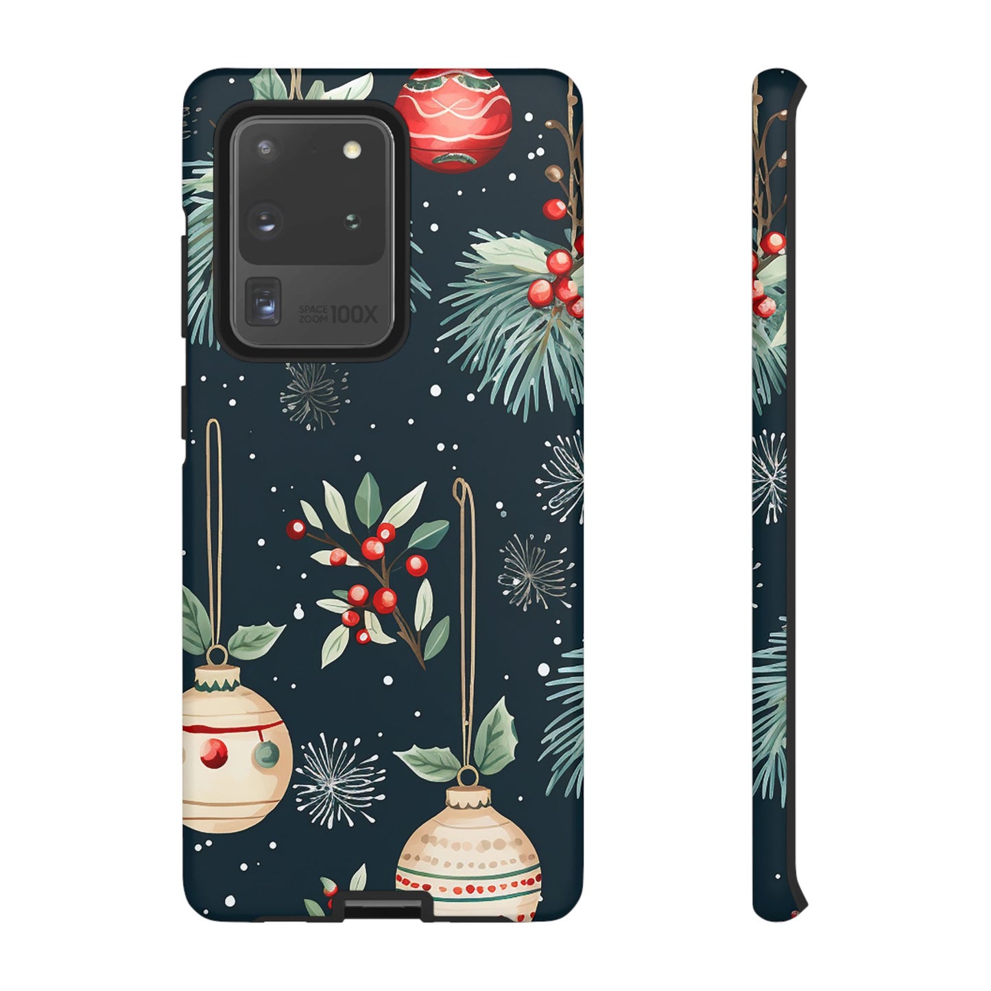 Elegant Christmas Ornaments and Pine - Samsung Galaxy Series Case