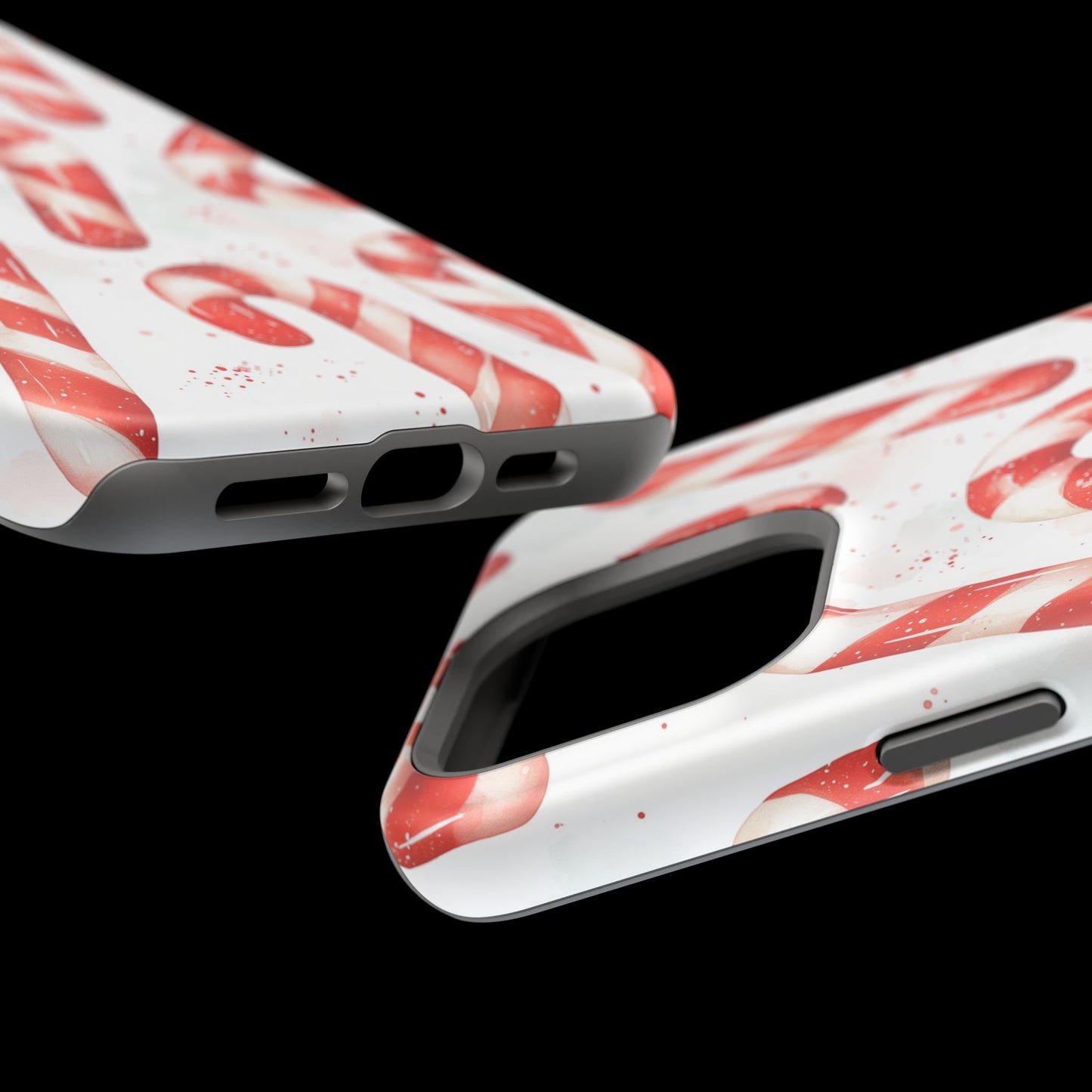 Festive Candy Cane Delight - MagSafe iPhone Series Case