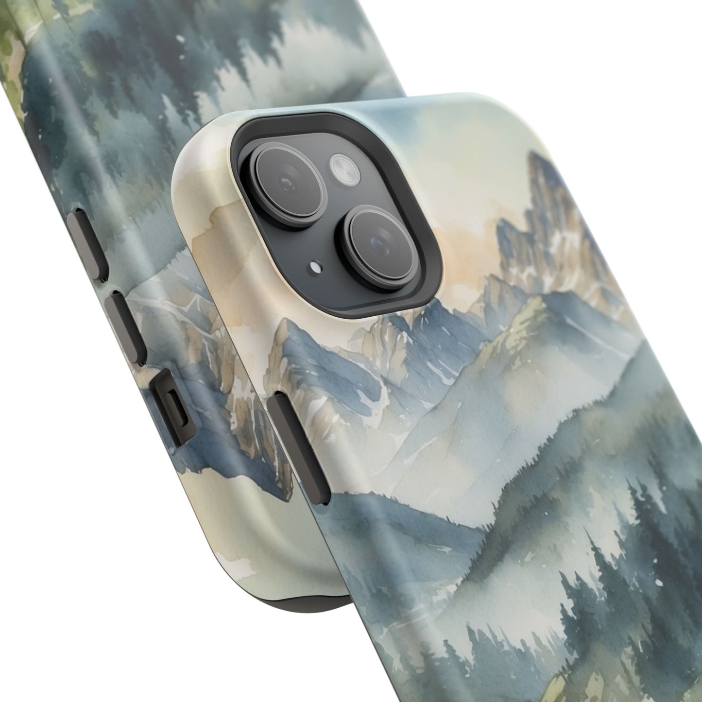 Serene Alpine Forest - MagSafe iPhone Case