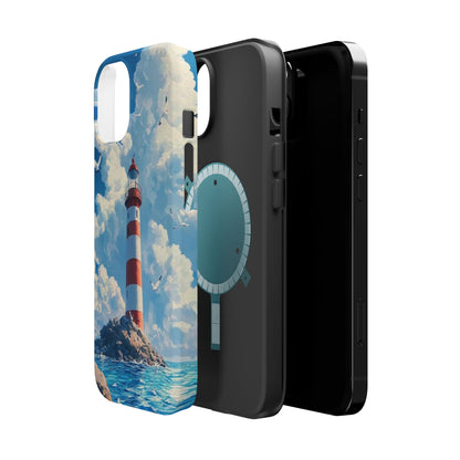 Iphone Case - Majestic Lighthouse Scene Design