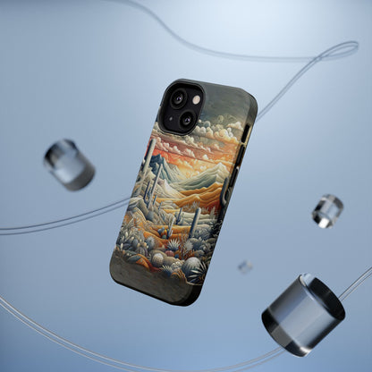 Rugged Elegance Cactus iPhone Case