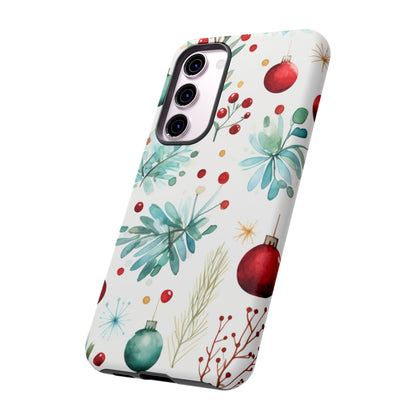 Festive Holiday Ornament Pattern – Samsung Galaxy Case