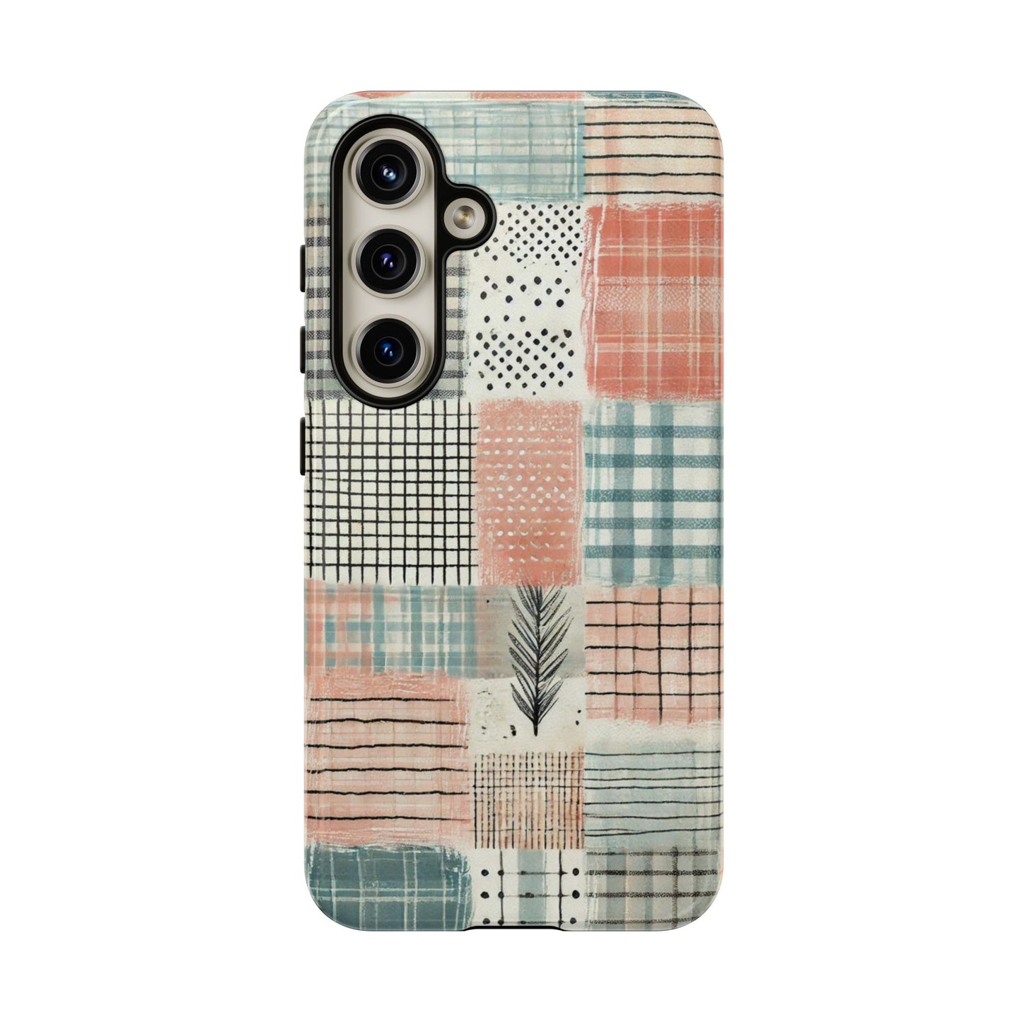 Modern Patchwork Pastel – Stylish Protection with Quilted Farmhouse Vibes