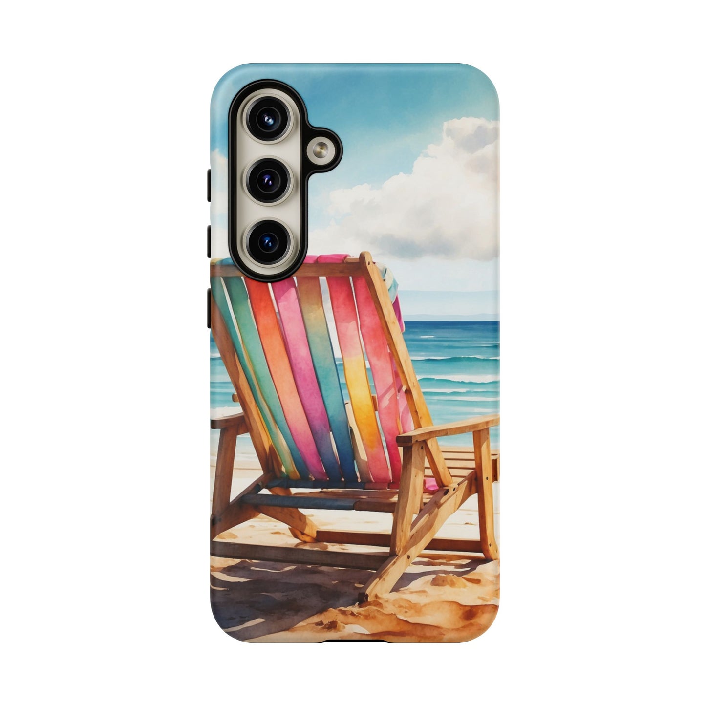 Vibrant Beach Escape Samsung Galaxy Case – Colorful Summer Design