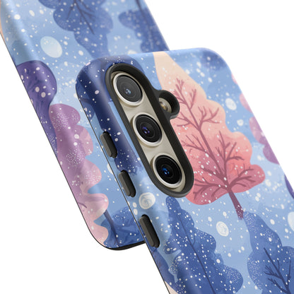 Pink & Purple Winter Wonderland - Samsung Galaxy Series Case