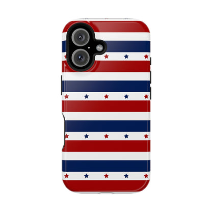 Patriotic Stars MagSafe iPhone Case