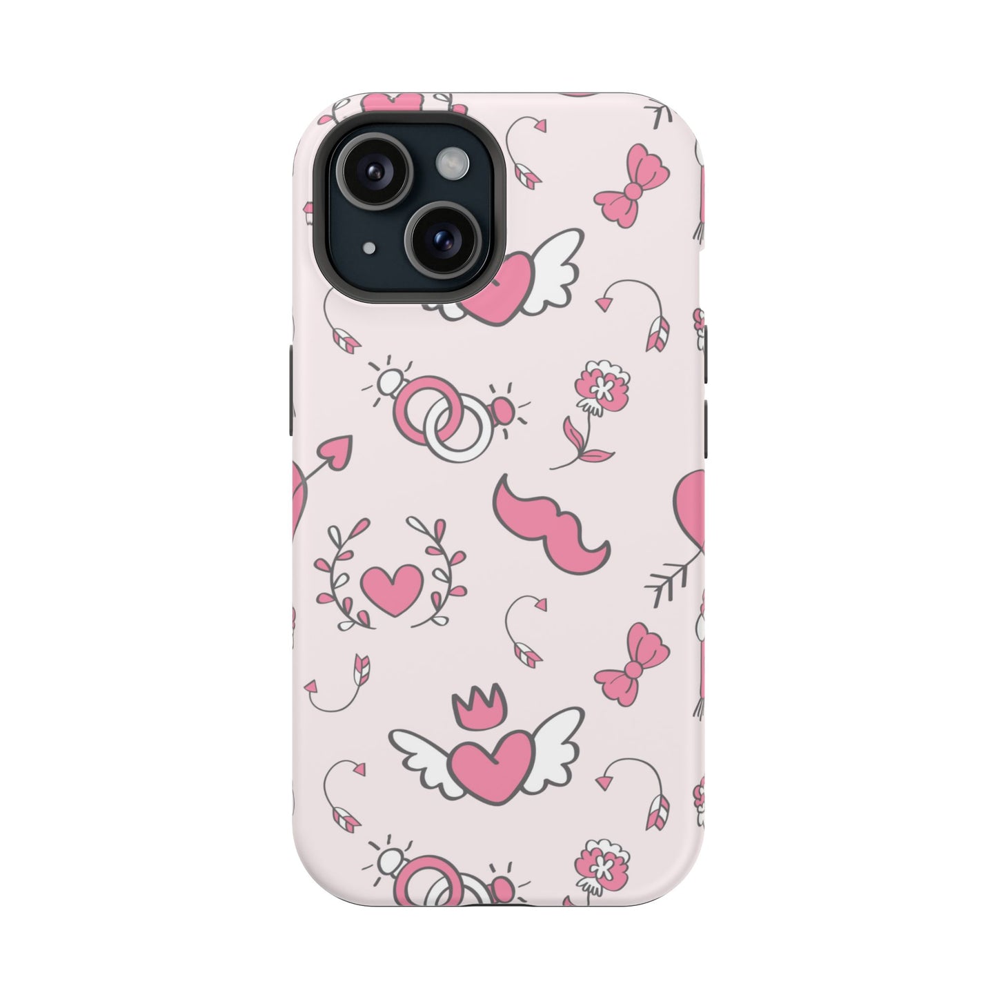 Pink Love Icons MagSafe Case