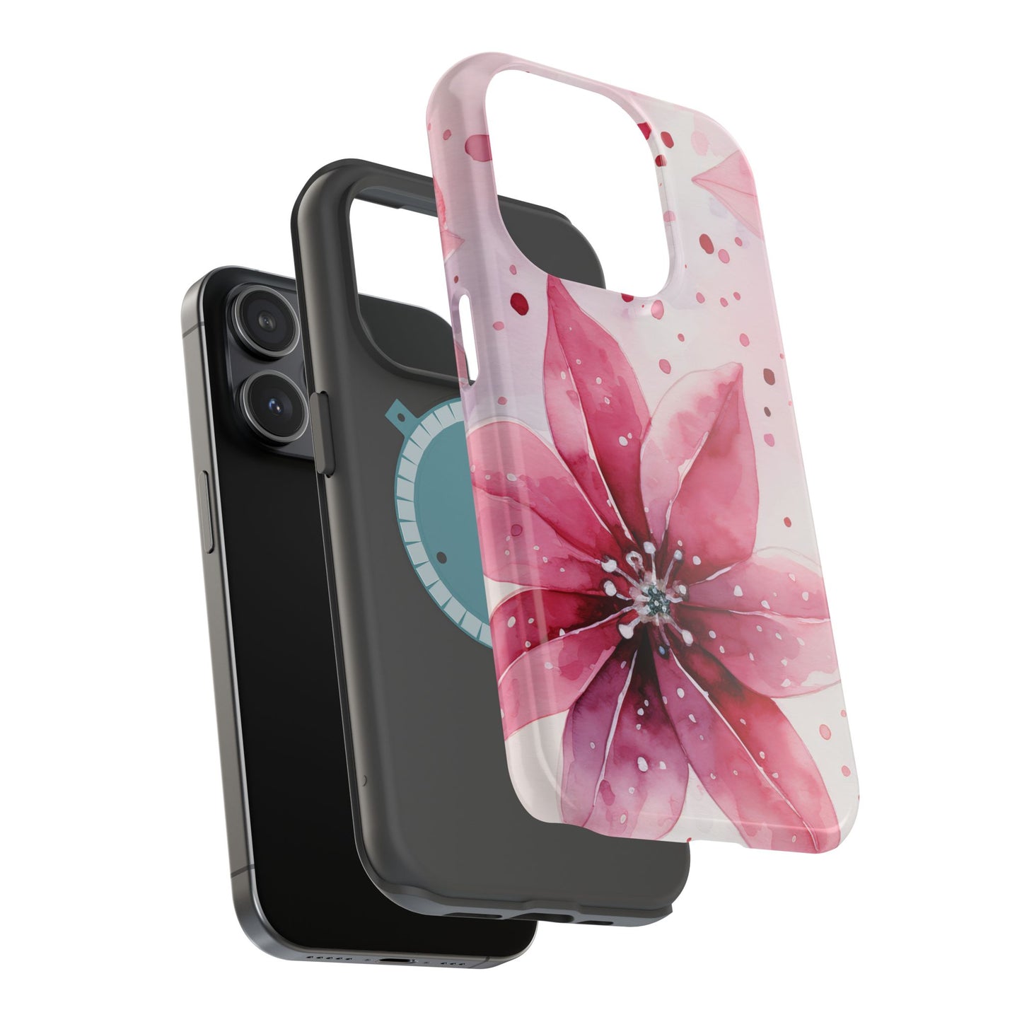 Sapphire Bloom – MagSafe iPhone Case