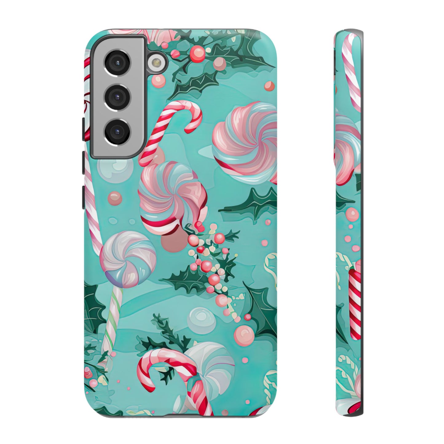 Candy Cane & Peppermint Holiday Delight – Samsung Galaxy Series Case