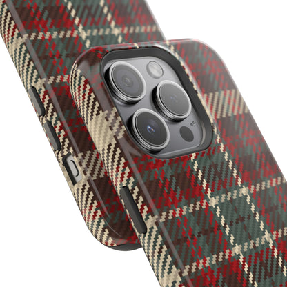 Cozy Rustic Plaid - MagSafe iPhone Series Case