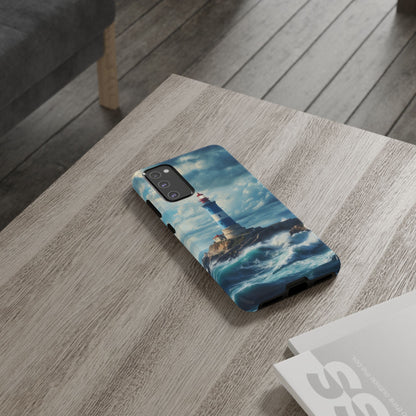 Samsung Galaxy Case - Coastal Lighthouse Design