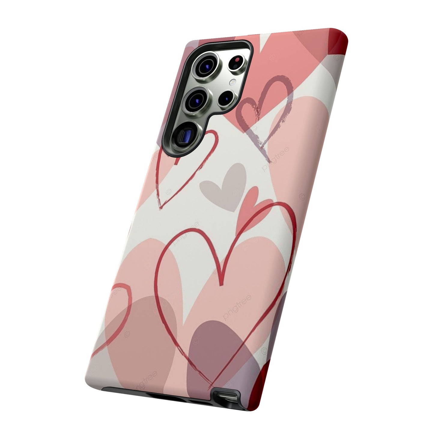 Romantic Red Hearts Samsung Galaxy Case