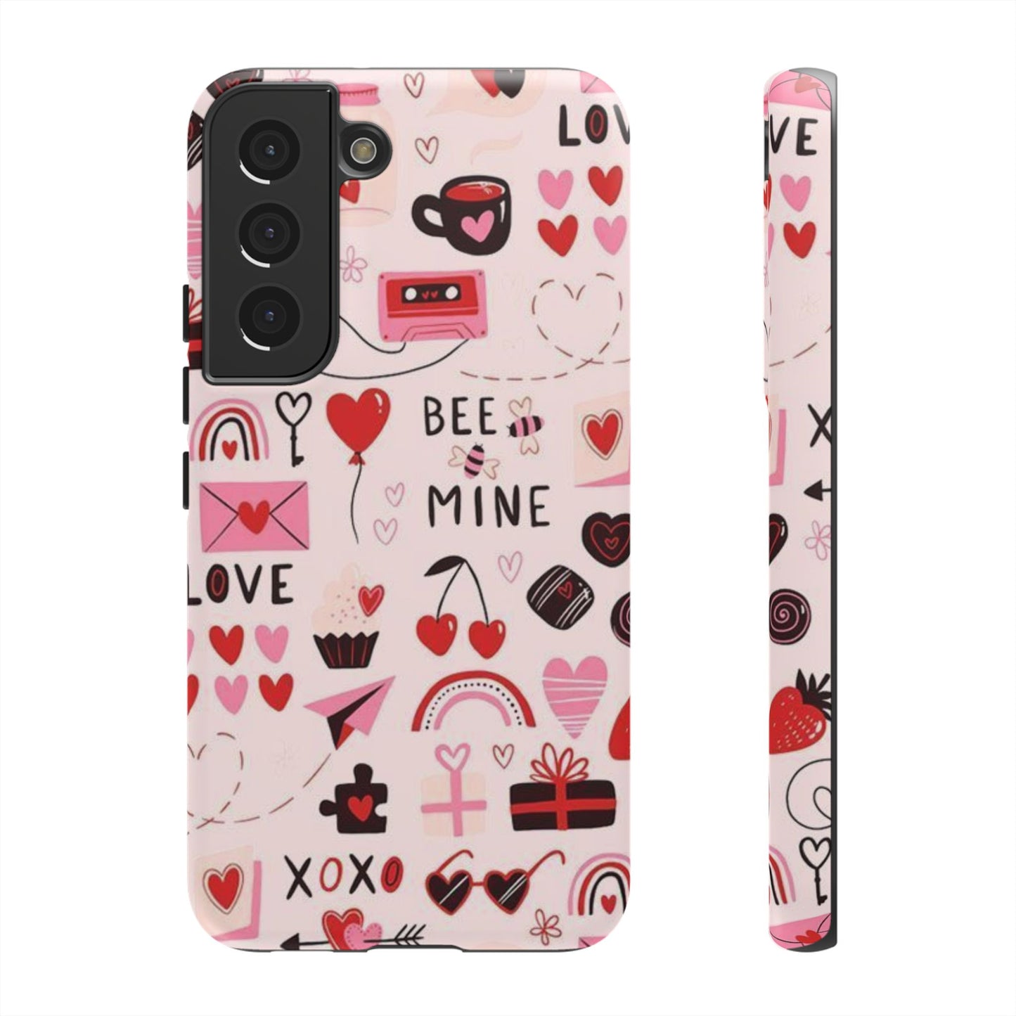 Samsung Galaxy Case: Bee Mine Love Doodles