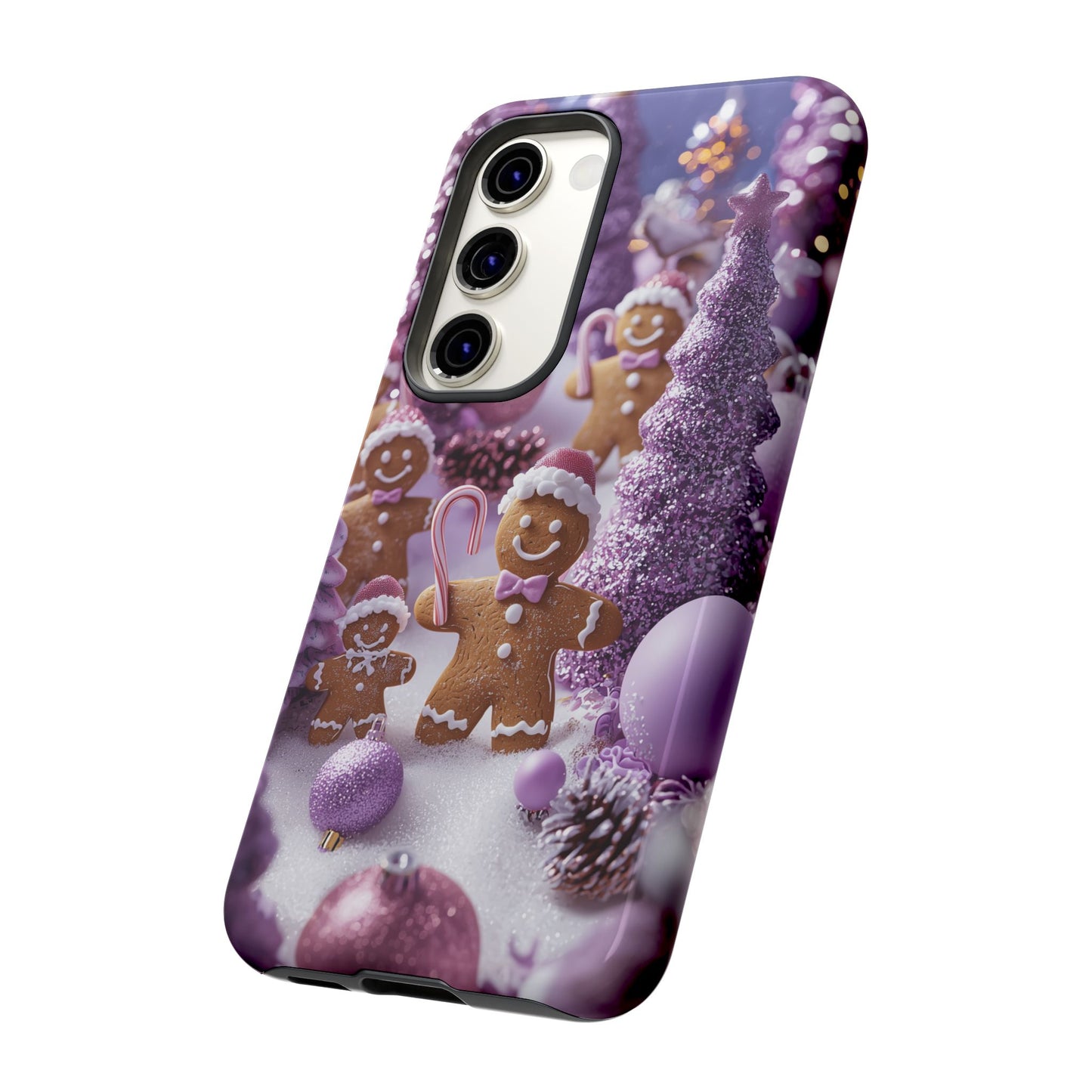 Pink Frosted Gingerbread Forest - Samsung Galaxy Series Case