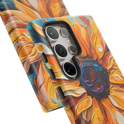 Sunflower Rustic Galaxy Case