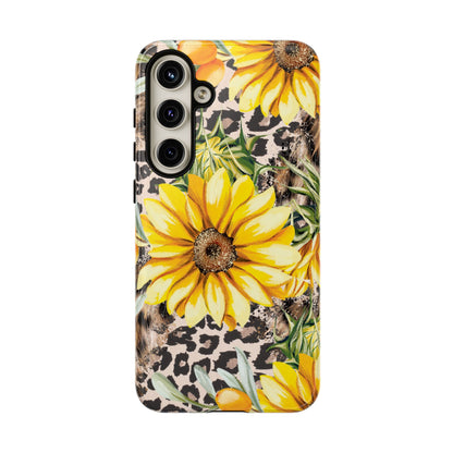 Leopard Sunflower Chic - Samsung Galaxy Series Case