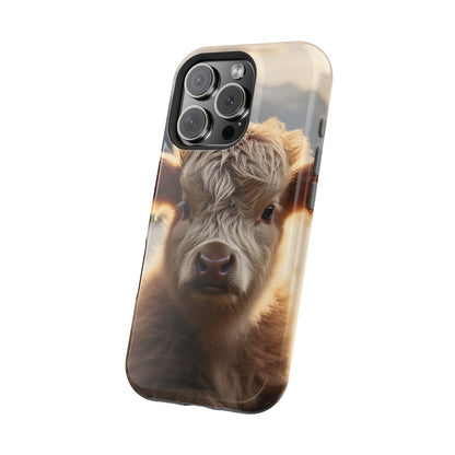 Mountain Munchkin Highland Cow iPhone Case - BOGO Cases