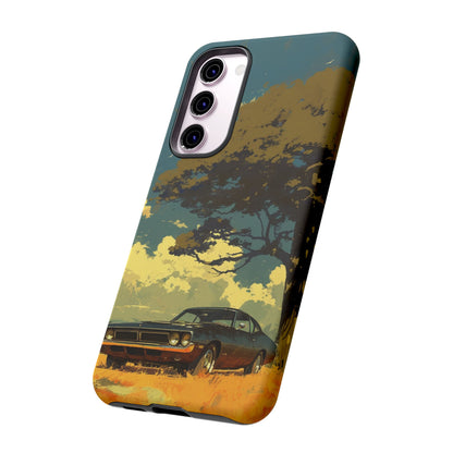 Retro Road Trip Vintage Car iPhone Case