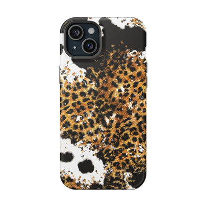 Bold Leopard Ink Splash - MagSafe iPhone Series Case