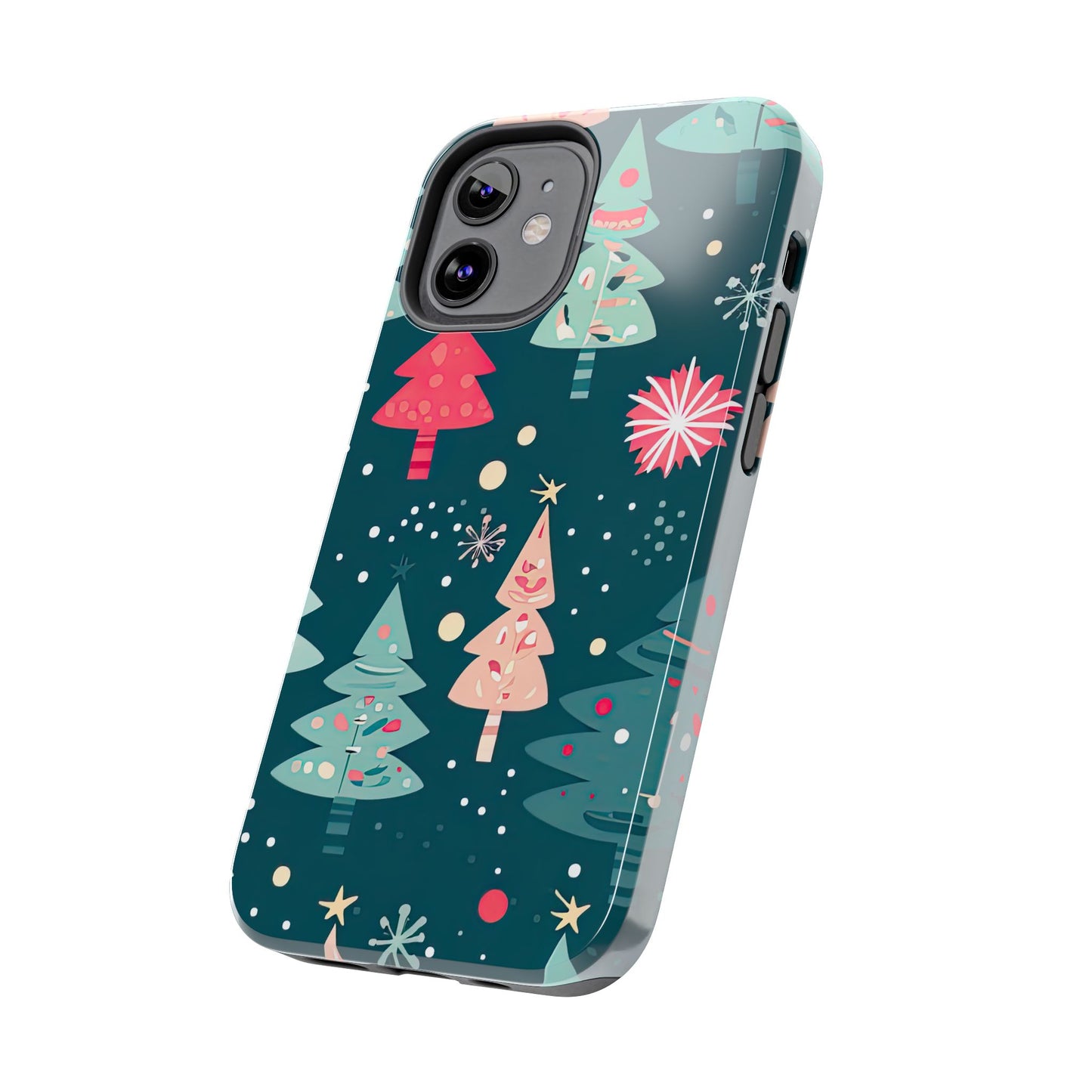 Whimsical Christmas Trees - iPhone Series Case