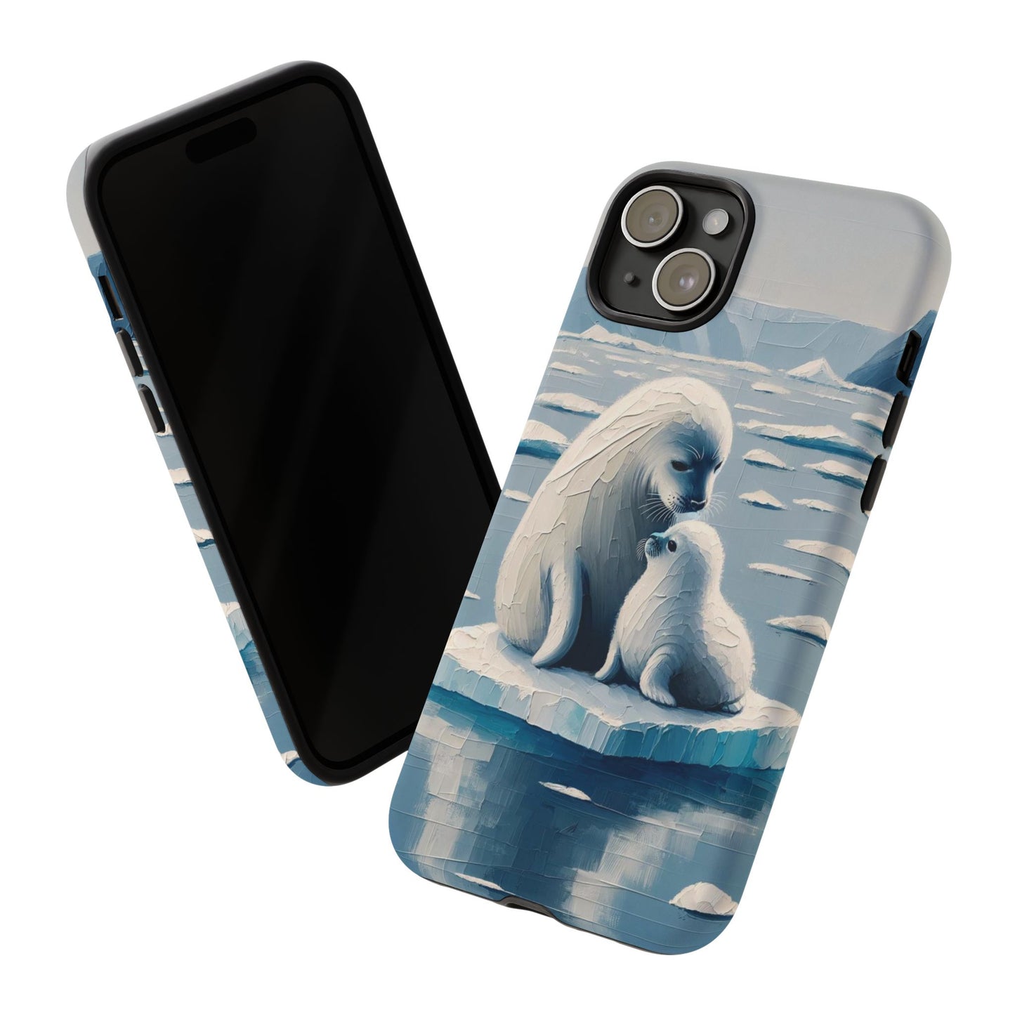 Arctic Serenity Seal iPhone Case