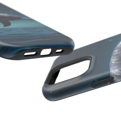 Midnight Ocean Dolphin - MagSafe-Compatible Case