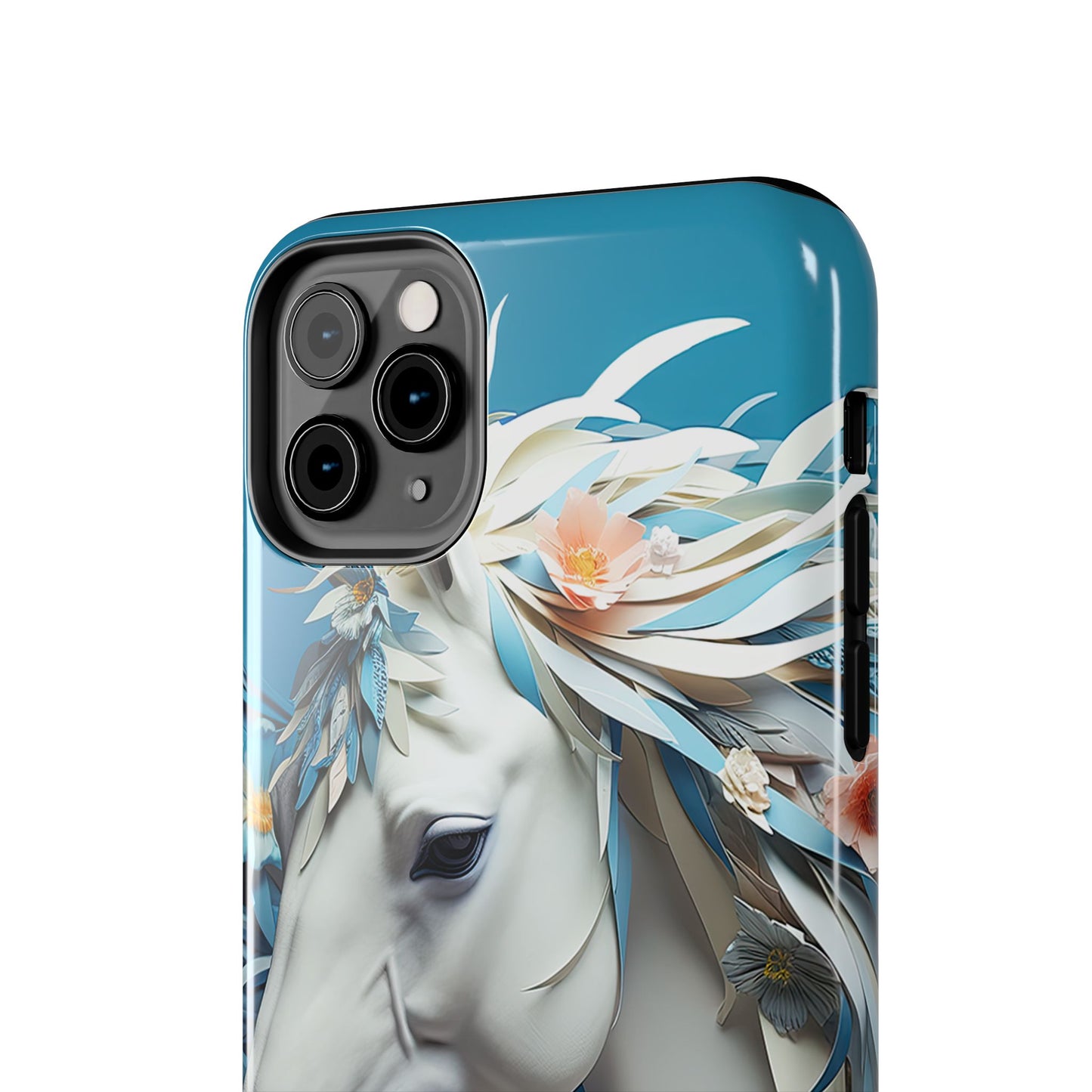 Floral Horse iPhone Case