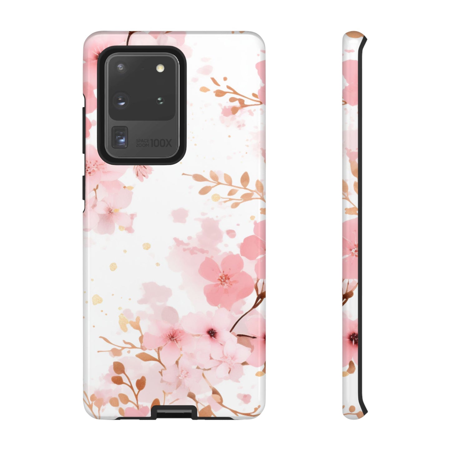 Soft Pink Cherry Blossom Samsung Galaxy Case – Elegant Floral Design