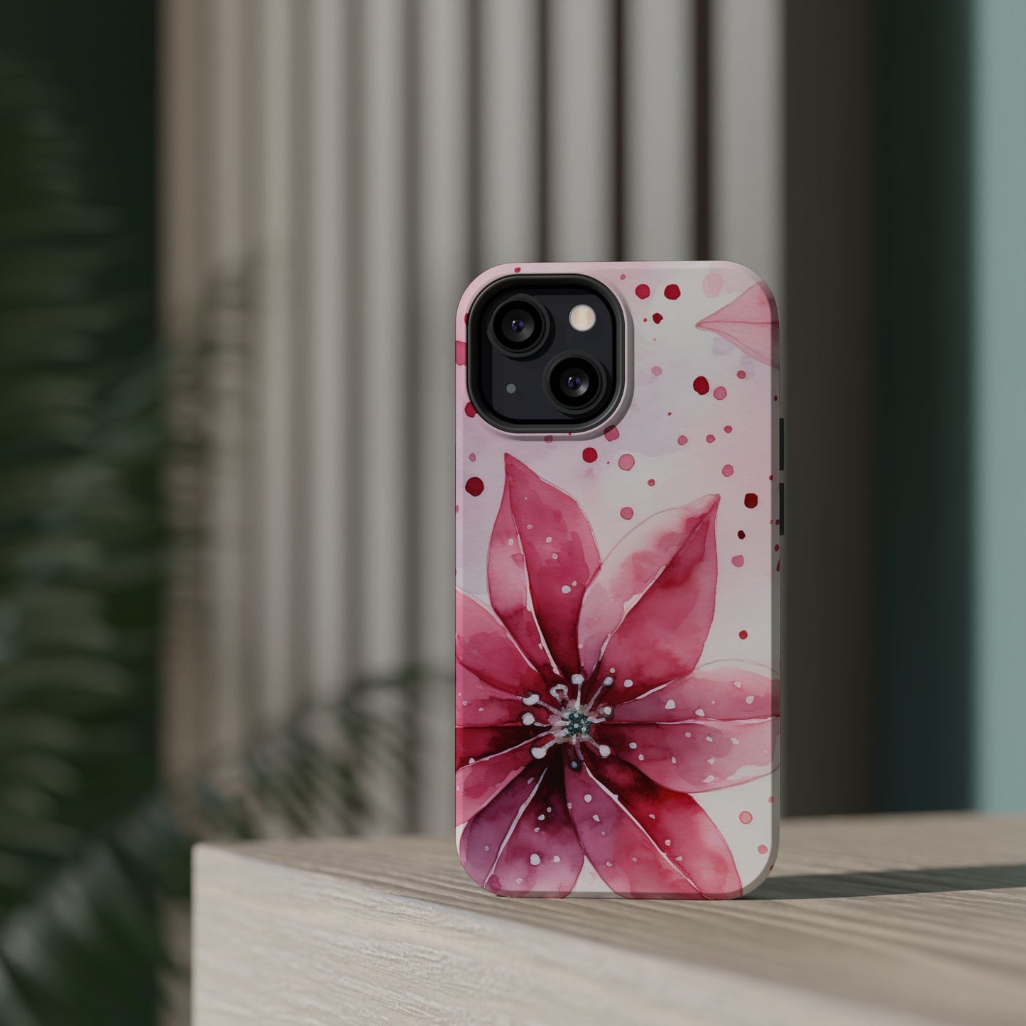 Sapphire Bloom – MagSafe iPhone Case