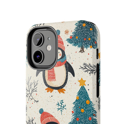 Penguin Wonderland – Snowy Christmas Cheer iPhone Case